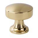325 - Browning - 1.25" Cabinet Knob - French Gold