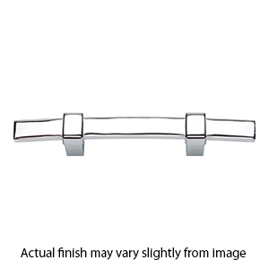 302 - Buckle Up - 3" Cabinet Pull - Polished Chrome