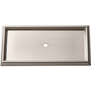 379 - Campaign - Rope Knob Backplate - Brushed Nickel