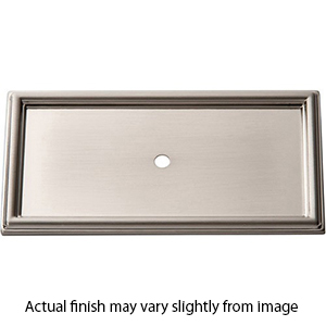379 - Campaign - Rope Knob Backplate - Brushed Nickel