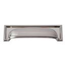 383 - Campaign - 3.75" Rope Cup Pull - Brushed Nickel