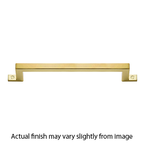 386 - Campaign - 128mm Cabinet Pull - Polished Brass