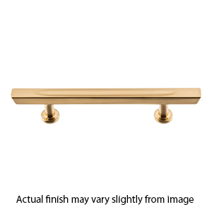 414 - Conga - 3.75" Cabinet Pull - Warm Brass
