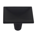 227 - Dap - 2" Square Knob - Matte Black