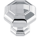 418 - Elizabeth - 1 1/8" Cabinet Knob - Polished Chrome