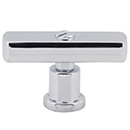 A981 - Everitt - 2" Cabinet T-Knob - Polished Chrome