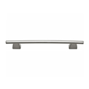 307 - Fulcrum - 128mm Cabinet Pull - Brushed Nickel
