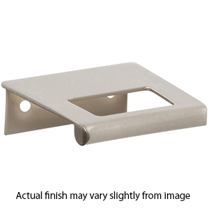 362 - Mid-Century Edge - 1.25" Tab Pull - Brushed Nickel