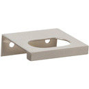 364 - Modern Square Edge - 1.25" Tab Pull - Brushed Nickel