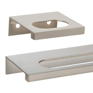 Modern Square Edge - Brushed Nickel