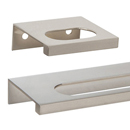 Modern Square Edge - Brushed Nickel