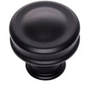 A100 - Oscar - 1.25" Cabinet Knob - Matte Black