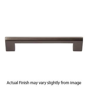 A879 - Round Rail - 5"cc Cabinet Pull - Slate