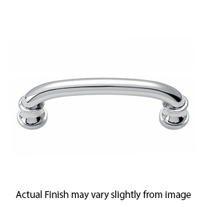 437 - Shelley - 3-3/4" Cabinet Pull - Polished Chrome
