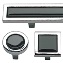 Spa - Black Glass / Polished Chrome