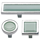 Spa - Green Glass / Polished Chrome