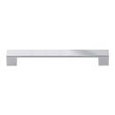 A825 - Wide Square - 192mm Cabinet Pull - Polished Chrome