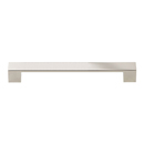 A825 - Wide Square - 192mm Cabinet Pull - Polished Nickel