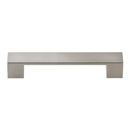 A919 - Wide Square - 128mm Cabinet Pull - Brushed Nickel