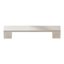 A919 - Wide Square - 128mm Cabinet Pull - Polished Nickel