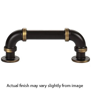 367 - Steampunk - 3" Cabinet Pull - Cafe Bronze