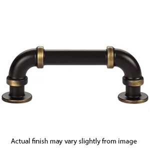 432 - Steampunk - 3-3/4" Cabinet Pull - Cafe Bronze