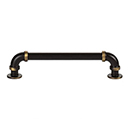 368 - Steampunk - 5" Cabinet Pull - Cafe Bronze