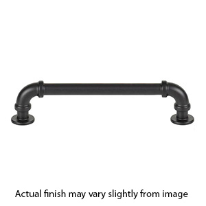 433 - Steampunk - 6-5/16" Cabinet Pull - Matte Black