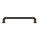369 - Steampunk - 7-9/16" Cabinet Pull - Cafe Bronze