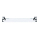 Sutton Place - 24" Glass Shelf - Polished Chrome