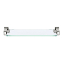 Sutton Place - 24" Glass Shelf - Polished Nickel