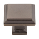 289 - Sutton Place - Square Cabinet Knob - Slate