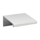 A831 - Tab Edge - 1.5" Cabinet Pull - Glossy White