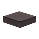 A833 - Thin Square - 1.25" Cabinet Knob - Modern Bronze