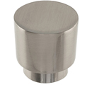 426 - Tom Tom - 1.25" Round Cabinet Knob - Brushed Nickel