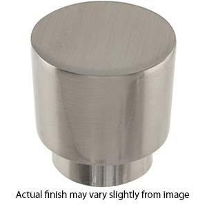 426 - Tom Tom - 1.25" Round Cabinet Knob - Brushed Nickel