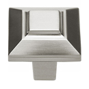 283 - Trocadero - 1" Cabinet Knob - Brushed Nickel