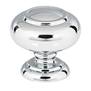 A610 - Victoria - 1-1/4" Cabinet Knob - Polished Chrome
