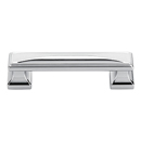 372 - Wadsworth - 3.75" Cabinet Pull - Polished Chrome