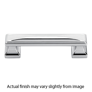 372 - Wadsworth - 3.75" Cabinet Pull - Polished Chrome