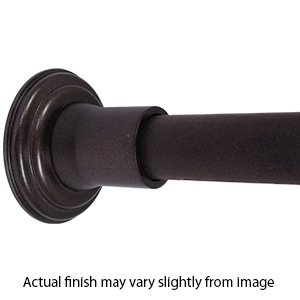 72" Shower Rod - Decorative - Bronze