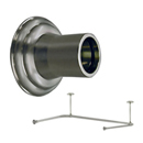 30" x 72" x 30" - U-Rod w/ Decorative Flange