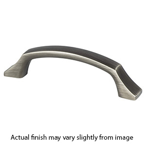 1211-1VTN-P - Epoch Edge - 3-3/4" cc Cabinet Pull - Vintage Nickel