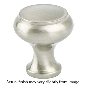8285-1BPN-P - Forte - 1-1/4" Cabinet Knob - Brushed Nickel