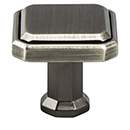 9580-1VTN-P - Harmony - 1-3/16" Cabinet Knob - Vintage Nickel