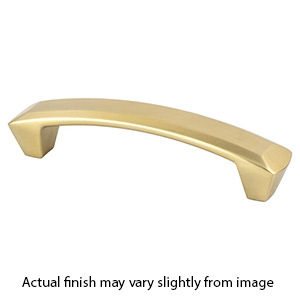 9814-1MDB-P - Laura - 3-3/4" cc Cabinet Pull - Brushed Gold
