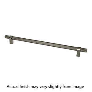 5077-4098-P - Radial Reign - 12" cc Cabinet Pull - Black Nickel