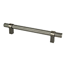 5075-4098-P - Radial Reign - 6-5/16" cc Cabinet Pull - Black Nickel