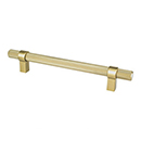 5051-4MDB-P - Radial Reign - 6-5/16" cc Cabinet Pull - Brushed Gold