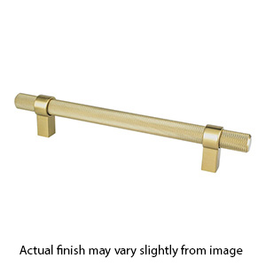 5051-4MDB-P - Radial Reign - 6-5/16" cc Cabinet Pull - Brushed Gold